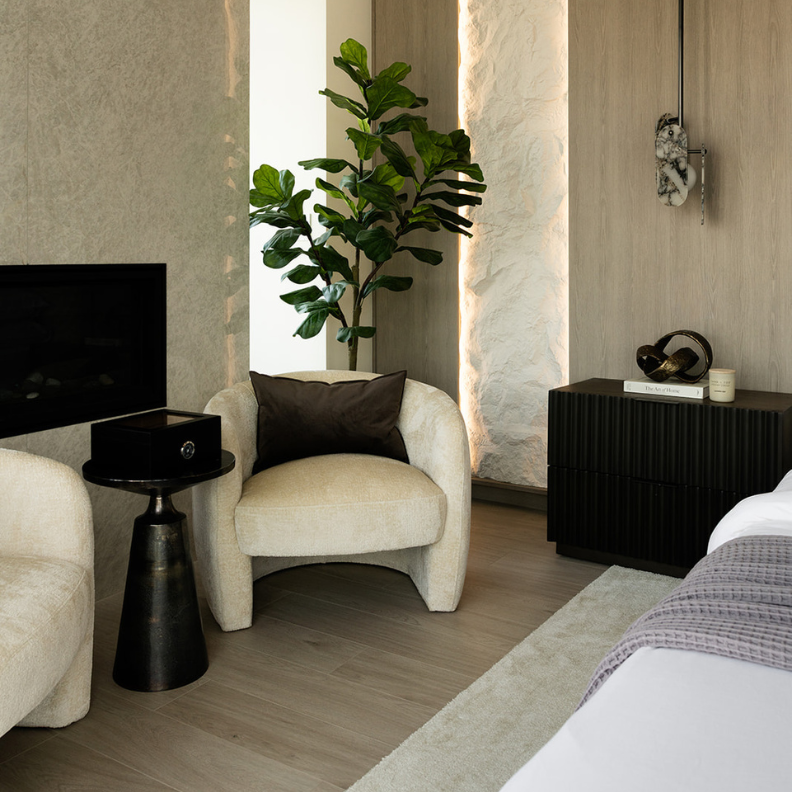 Styled interior detail